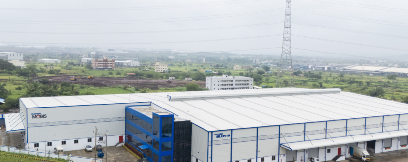 Project name - Hyundai Mobis, Project area - 1,15,000 Sq.ft. Location - Talegaon, Pune
